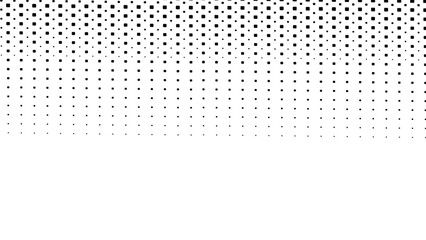 Black and white halftone pattern vector image for background or wallpaper