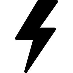 Obraz premium Thunder Icon