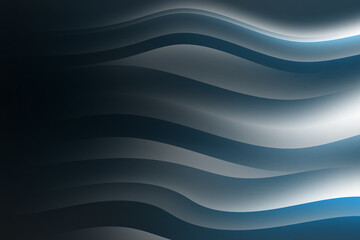 Light blue graphic template with white light, blurry design in simple style.