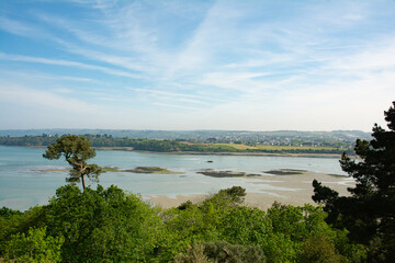 Magnifique vue sur la baie de Paimpol depuis la tour Kerroc'h à Ploubazlanec - Bretagne France