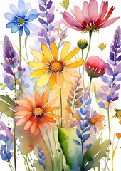 Flowers - Hand Drawn Effect