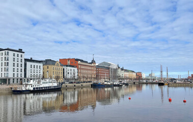 Katajanokka harbour in Helsinki