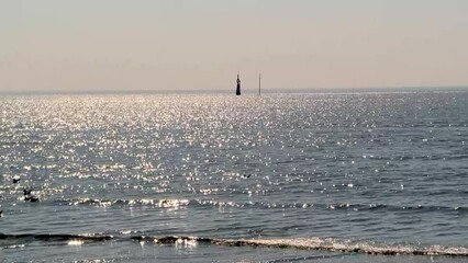 Nishkalank Mahadev Temple is a Hindu temple located at Koliyak near Bhavnagar, Gujarat. Situated in Koliyak Beach, it is one of the rarest sea temples in India. 