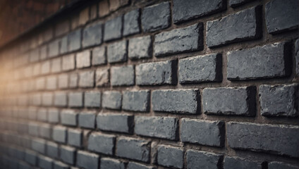 Subtle Sophistication, Gray Brick Wall Texture Creates a Refined Backdrop