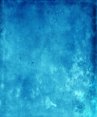 Blue grunge abstract background, trendy pastel texture
