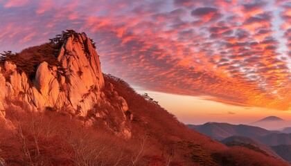 A world colored by sunset