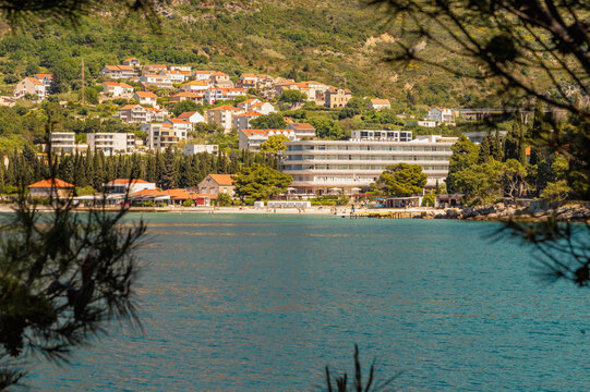 Plage Zal et h&ocirc;tel &agrave; Cavtat, Croatie