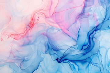 Marble ink abstract art from exquisite original painting for abstract background . Painting was painted on high quality paper texture to create smooth marble background pattern of ombre alcohol ink 