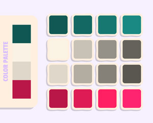 darkslategray oldlace lightgray crimson  color theory, colour matching, design and edit idea, rgb 