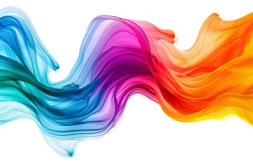 Fototapeta premium Adhesive Properties Fusing Colors: A Unified Abstract Art