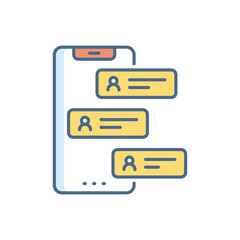 Sms Marketing vector icon