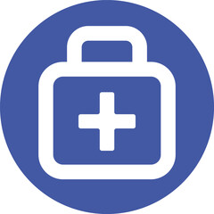 Fototapeta premium Box, healthcare, medical icon