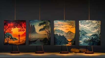 Enhance your promotional materials with our unique lampshade concept Crafted to cast not just light, but stories and folklore onto any surface, our designs infuse your brand with creativity and charm