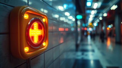 A medical alert system that uses IoT sensors to detect falls and automatically alert emergency services