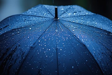 Umbrella on a rainy day professional photography