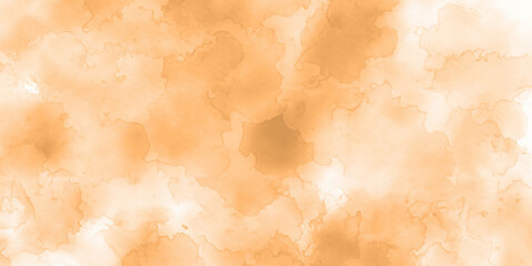 Brown Watercolor Background with Grunge Texture and Marbled Design