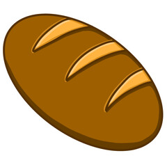 Obraz premium illustration of bread bakery pastries drawing elements 
