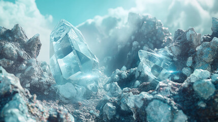 crystal minerals, crystal diamond