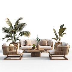 Fototapeta premium Outdoor lounge set