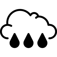 Rain Weather Icon