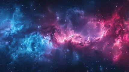 Abstract galaxy with stars and nebula wallpaper background