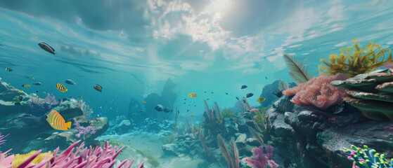 Naklejka premium Hands cradle a glowing globe, symbolizing care for Earth.