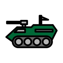 APC Line Filled Icon Design