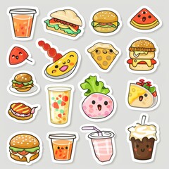 Food and Drink Stickers