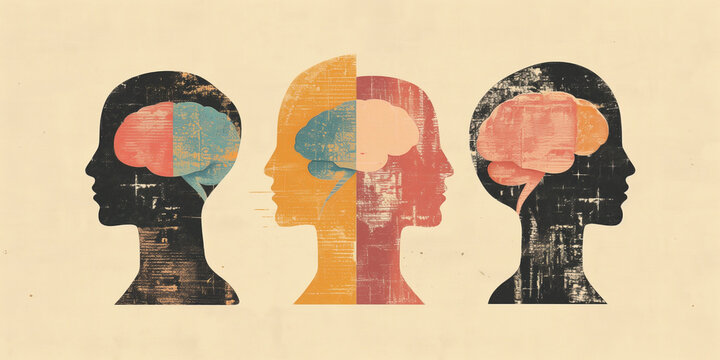 Triadic brain print: in a study of cognitive layers.
