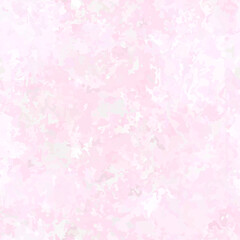 A pink background with white and grey spots. The background is very soft and fuzzy. It looks like a painting or a drawing.