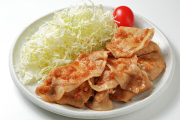 豚肉のしょうが焼き