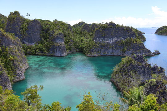 Star Lagoon located in Raja Ampat Archipelago, West Papua