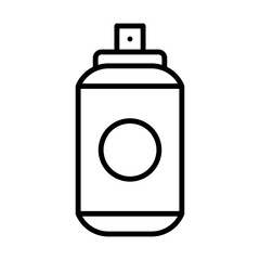 Spray paint line icon
