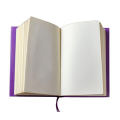 open book isolated on white