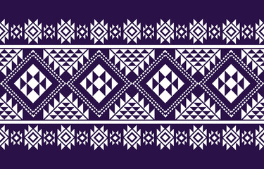 pattern in ethnic concept. There are geometric shapes in this ethnic pattern makes it looks Indian...