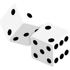 Pair of Dice to Gamble Icon
