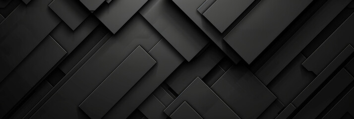 3d black diamond pattern abstract wallpaper on dark background, Digital black textured graphics poster background	
