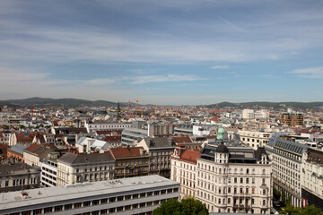 Blick über Wien vom Restaurant 360 Grad Ocean Sky Wien