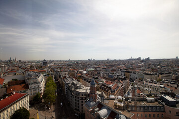 Blick über Wien vom Restaurant 360 Grad Ocean Sky Wien