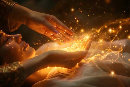 Serene Reiki Energy Healing Hand