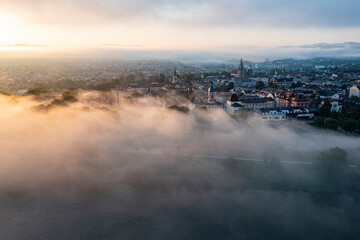 Nowy Sącz, Poranne mgły, Małopolska, Poland, EU © Maciej G. Szling