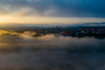Nowy Sącz, Poranne mgły, Małopolska, Poland, EU © Maciej G. Szling
