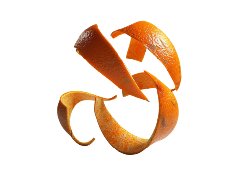 Orange peel, single orange peel, orange peel twist.