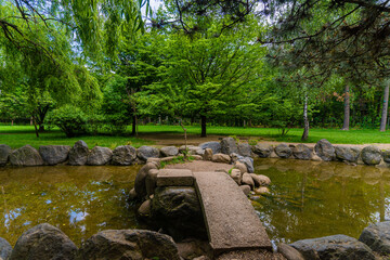 japanese garden in the park