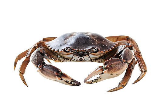 Krebs isoliert an einem wei&szlig;em Hintergrund