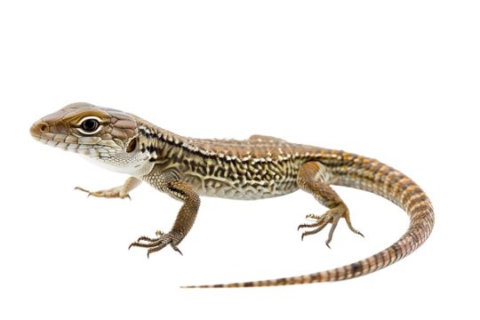 lizard isolated on white background