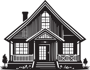 House sihlouette vector
