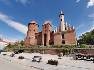 Zamek w Reszlu. Polska - Mazury - Warmia. 