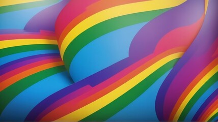 Pastel Rainbow Joy . Abstract Kawaii Background Suitable for Background