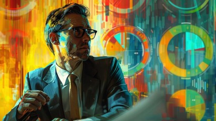 A business leader challenges industry norms and advocates for greater transparency in financial reporting, promoting ethical practices and accountability